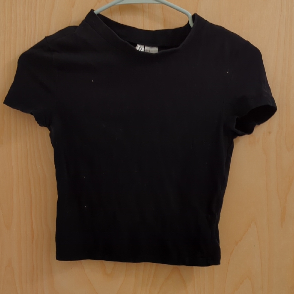 H&M Black Basic T-Shirt